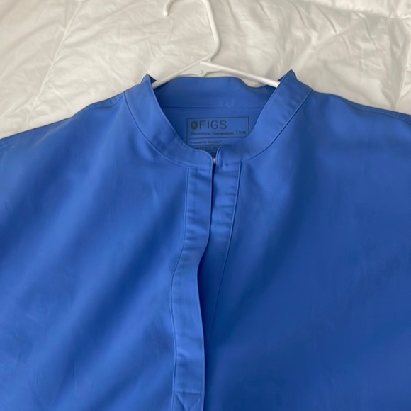 Figs Tops Ceil Blue Oversized Rafaela Top Xxl Poshmark